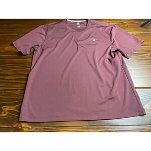 Reel Legends Shirt, Men's Size Large, Maroon, Activewear, Fishing Top